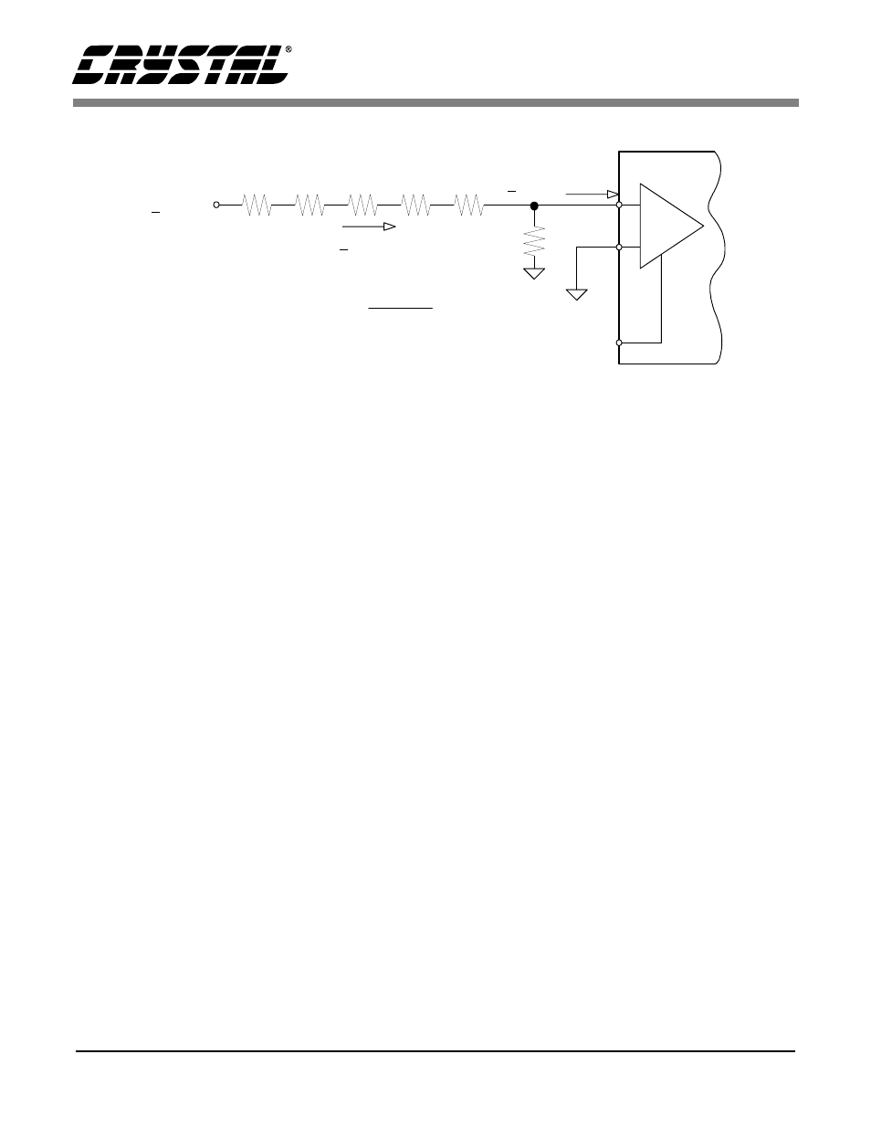 Figure 4. resistive divider for very high voltage, Summary, An158 | Cirrus Logic AN158 User Manual | Page 3 / 4