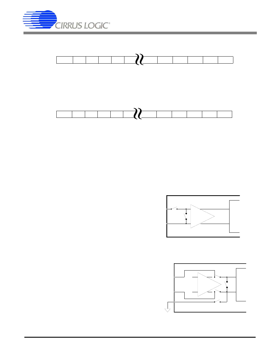 Self calibration, Offset register, Gain register | Cirrus Logic CS5526 User Manual | Page 17 / 30