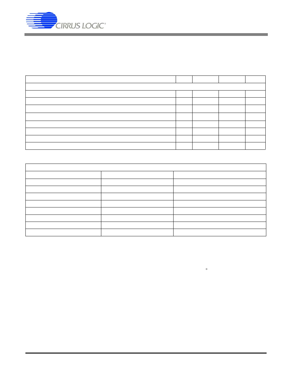 Characteristics & specifications, Analog characteristics, Cs5529 | Cirrus Logic CS5529 User Manual | Page 4 / 31