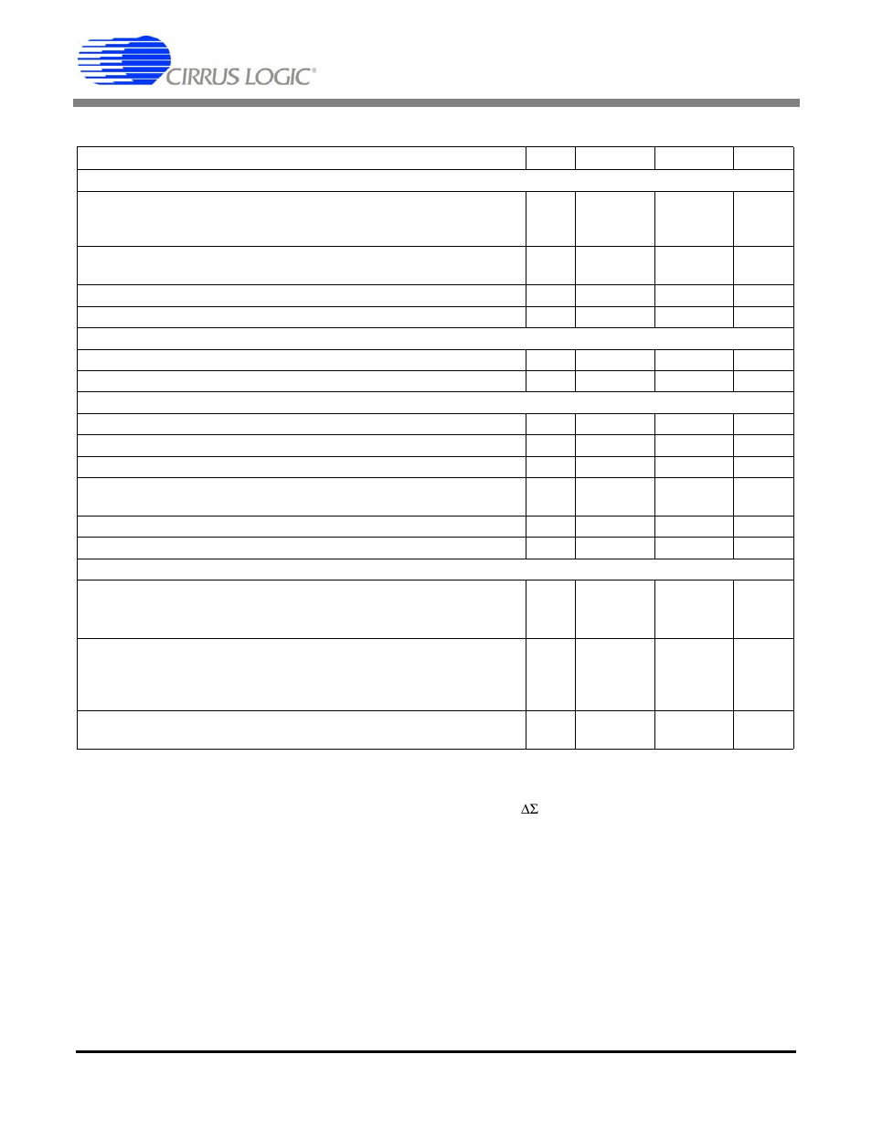 Analog characteristics, Cs5529 | Cirrus Logic CS5529 User Manual | Page 5 / 31