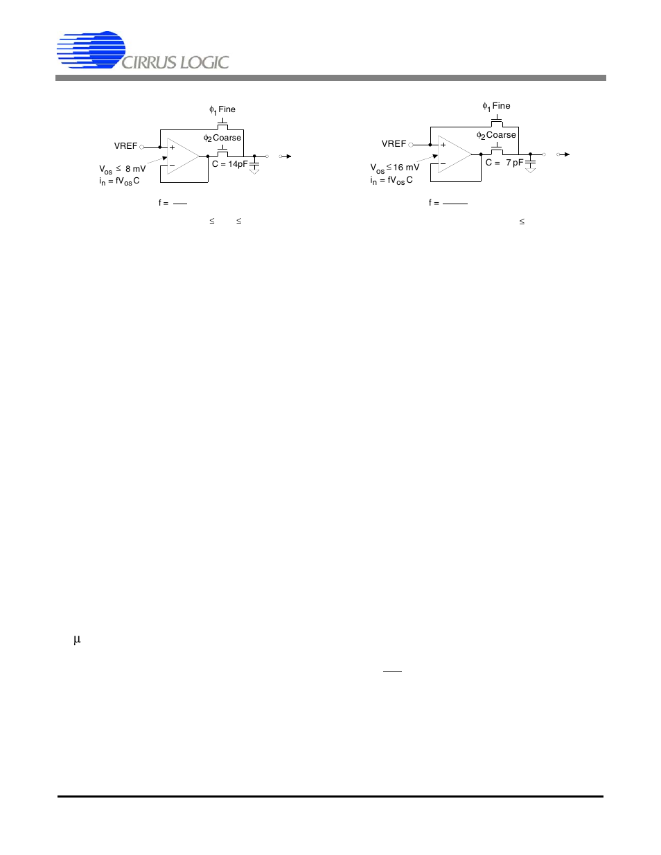 5 output latch pins, 6 filter rate select, 7 word rate select | 8 unipolar/bipolar select, 9 open circuit detect, Cs5530 | Cirrus Logic CS5530 User Manual | Page 18 / 36