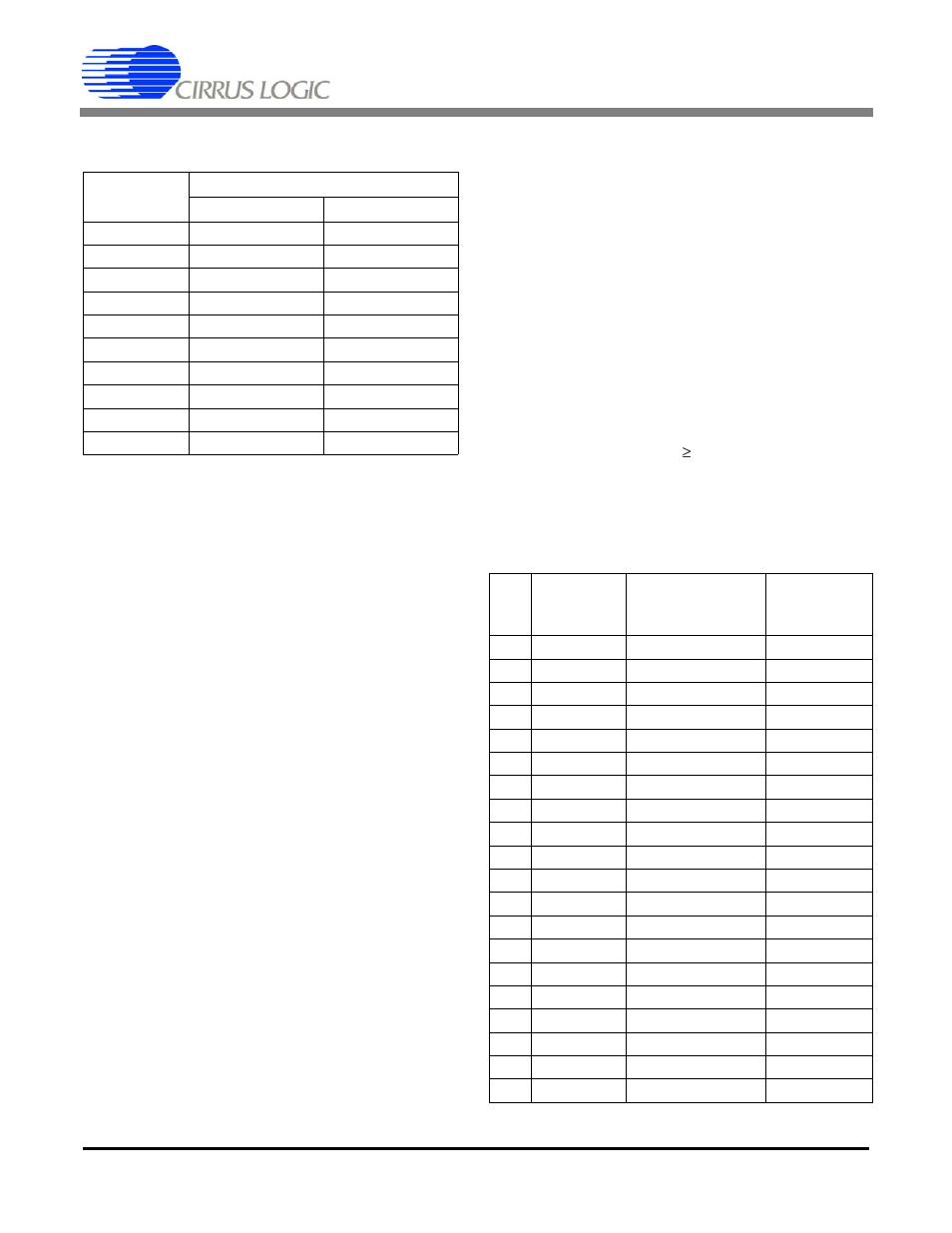 2 continuous conversion mode, Continuous conversion mode, 1 for | Cs5530 | Cirrus Logic CS5530 User Manual | Page 24 / 36