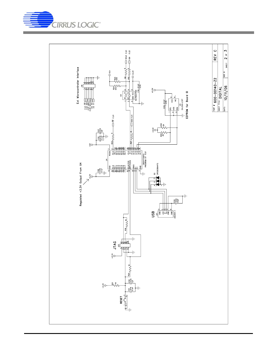 Figure 2. digital section, Cdb5530u | Cirrus Logic CDB5530U User Manual | Page 6 / 20