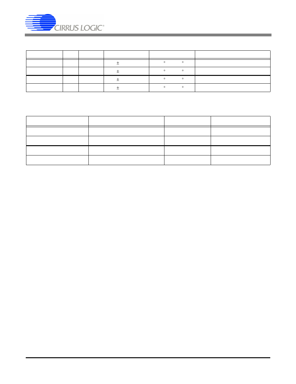 Ordering information | Cirrus Logic CS5534-BS User Manual | Page 47 / 50