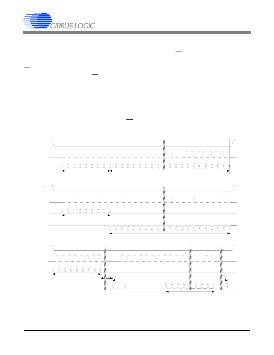 Serial port interface, Figure 7. command and data word timing | Cirrus Logic CS5534-AS User Manual | Page 22 / 50