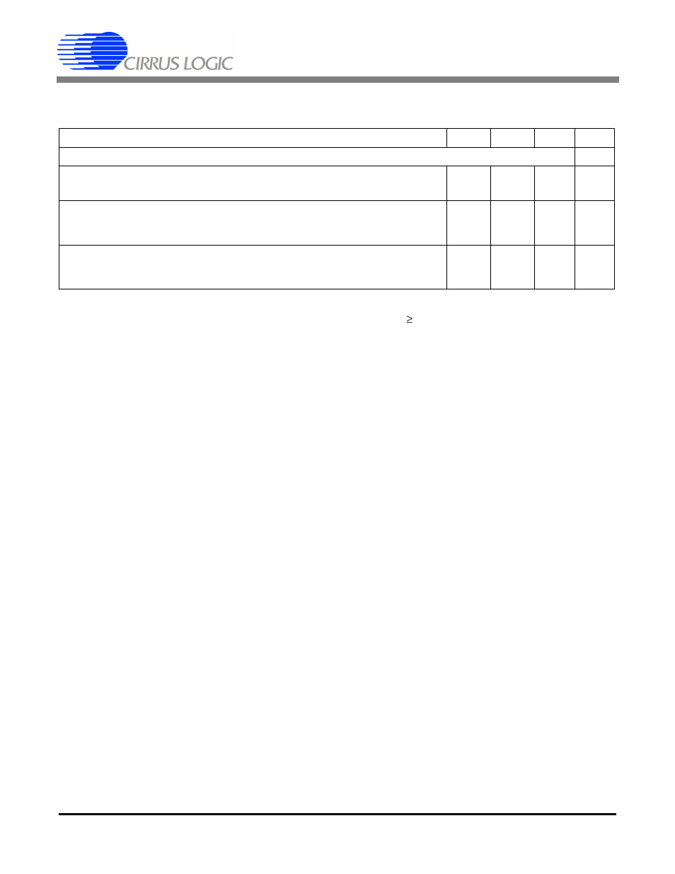 Analog characteristics | Cirrus Logic CS5534-AS User Manual | Page 6 / 50