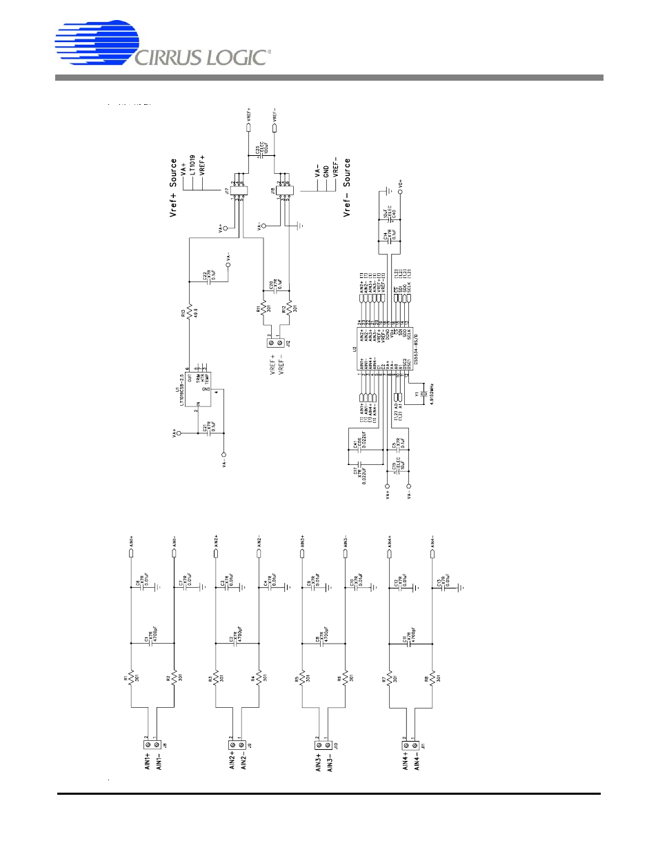 Figure 1. analog section, Cdb5534u | Cirrus Logic CDB5534U User Manual | Page 6 / 22