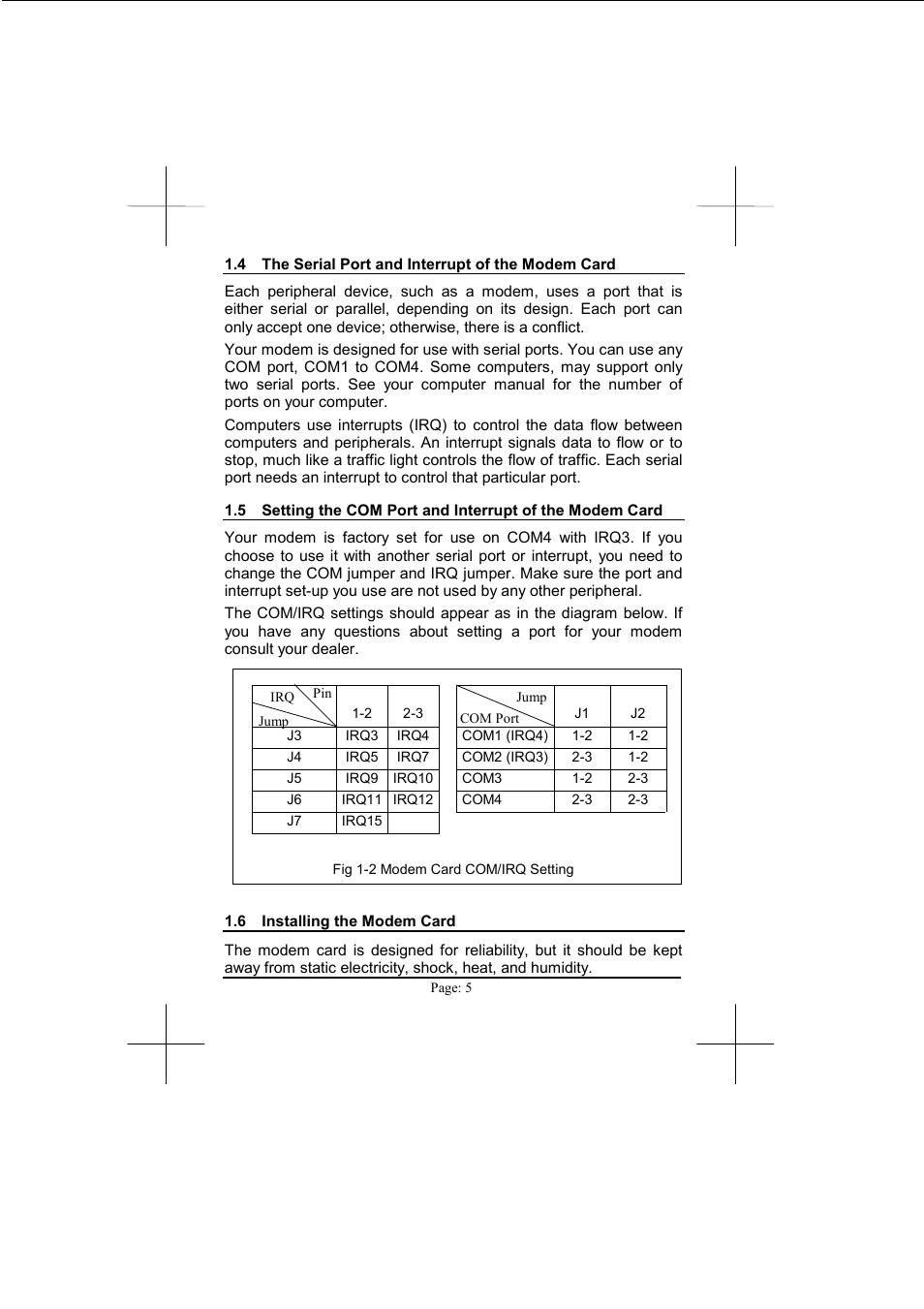 Advantech PCM-3601 User Manual | Page 7 / 35