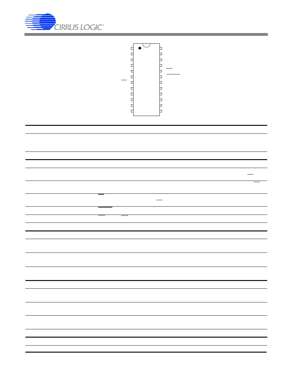 Pin description, Cs5550 | Cirrus Logic CS5550 User Manual | Page 4 / 24