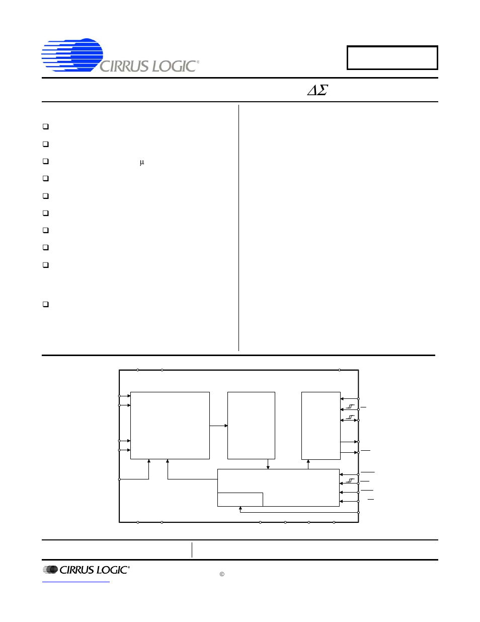 Cirrus Logic CS5566 User Manual | 30 pages