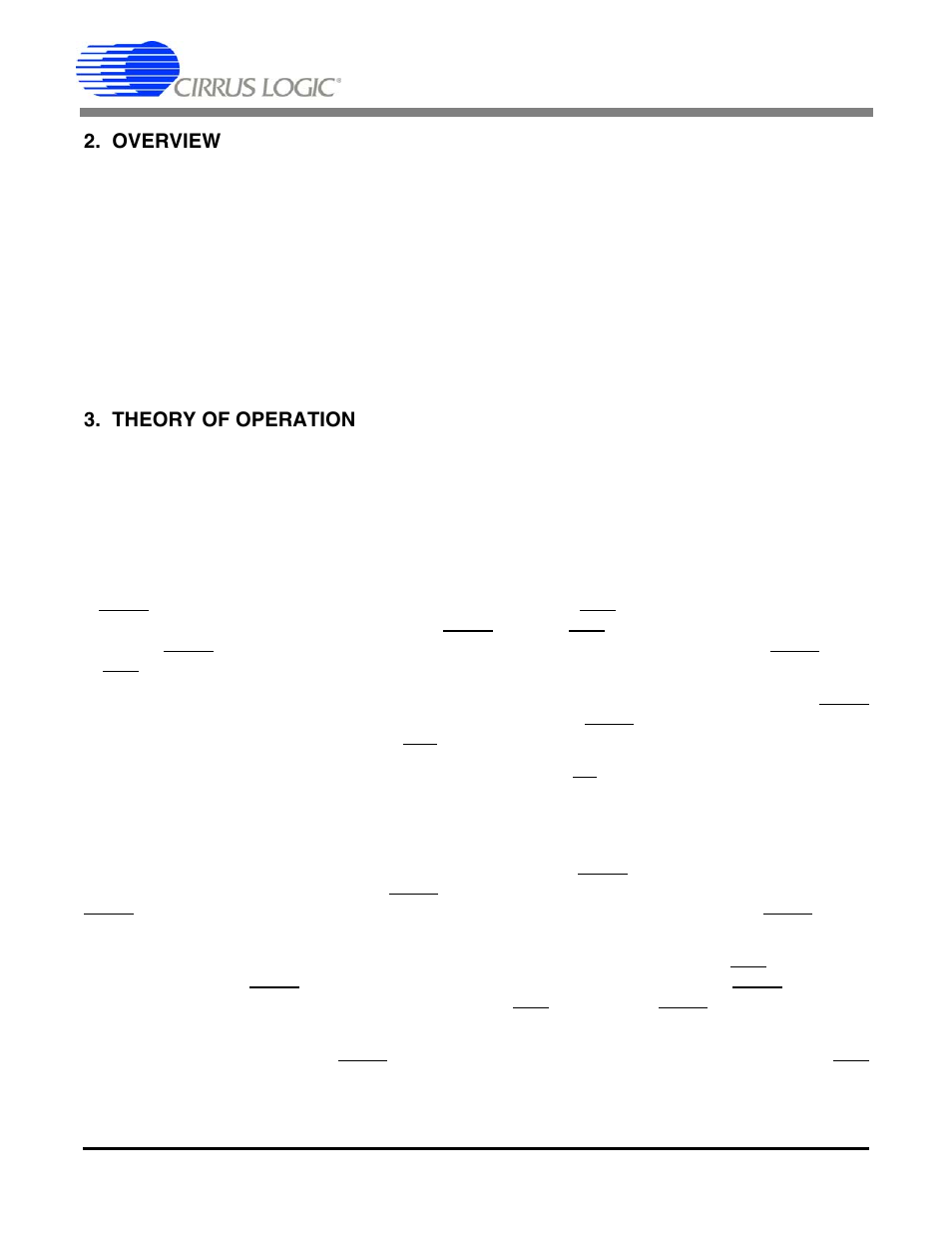 Overview, Theory of operation, 1 converter operation | Overview 3. theory of operation, Cs5571 | Cirrus Logic CS5571 User Manual | Page 13 / 34