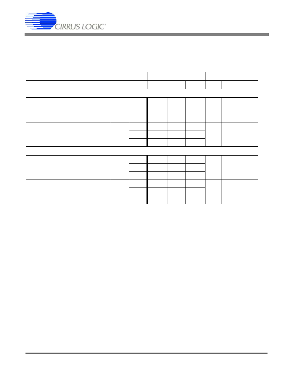 Guaranteed logic levels, Cs5581 | Cirrus Logic CS5581 User Manual | Page 11 / 32