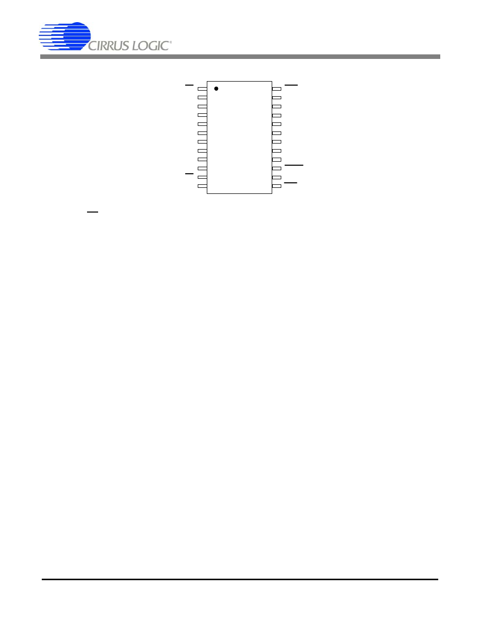 Pin descriptions, Cs5581 | Cirrus Logic CS5581 User Manual | Page 28 / 32