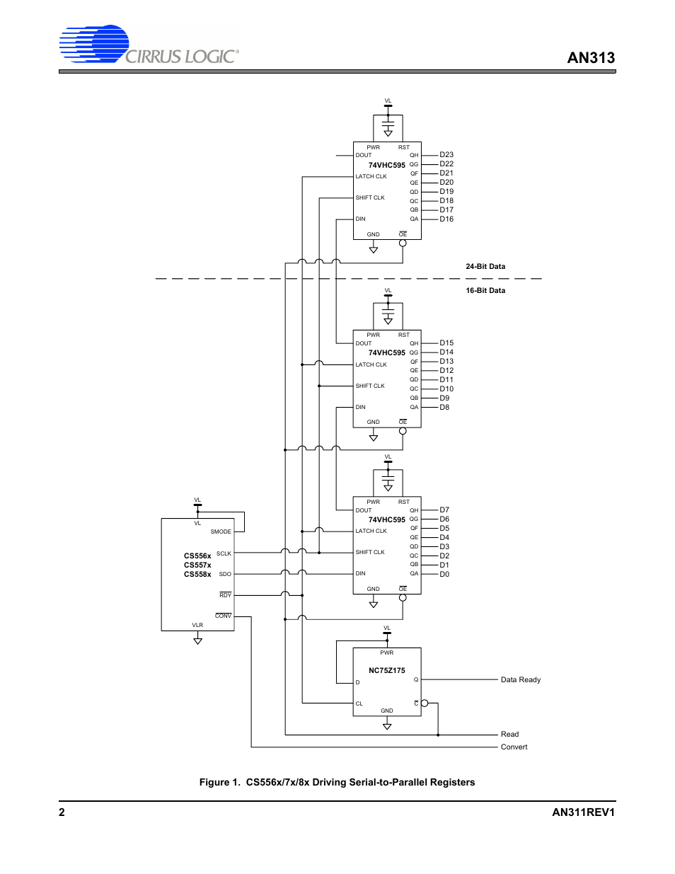 An313 | Cirrus Logic AN313 User Manual | Page 2 / 4