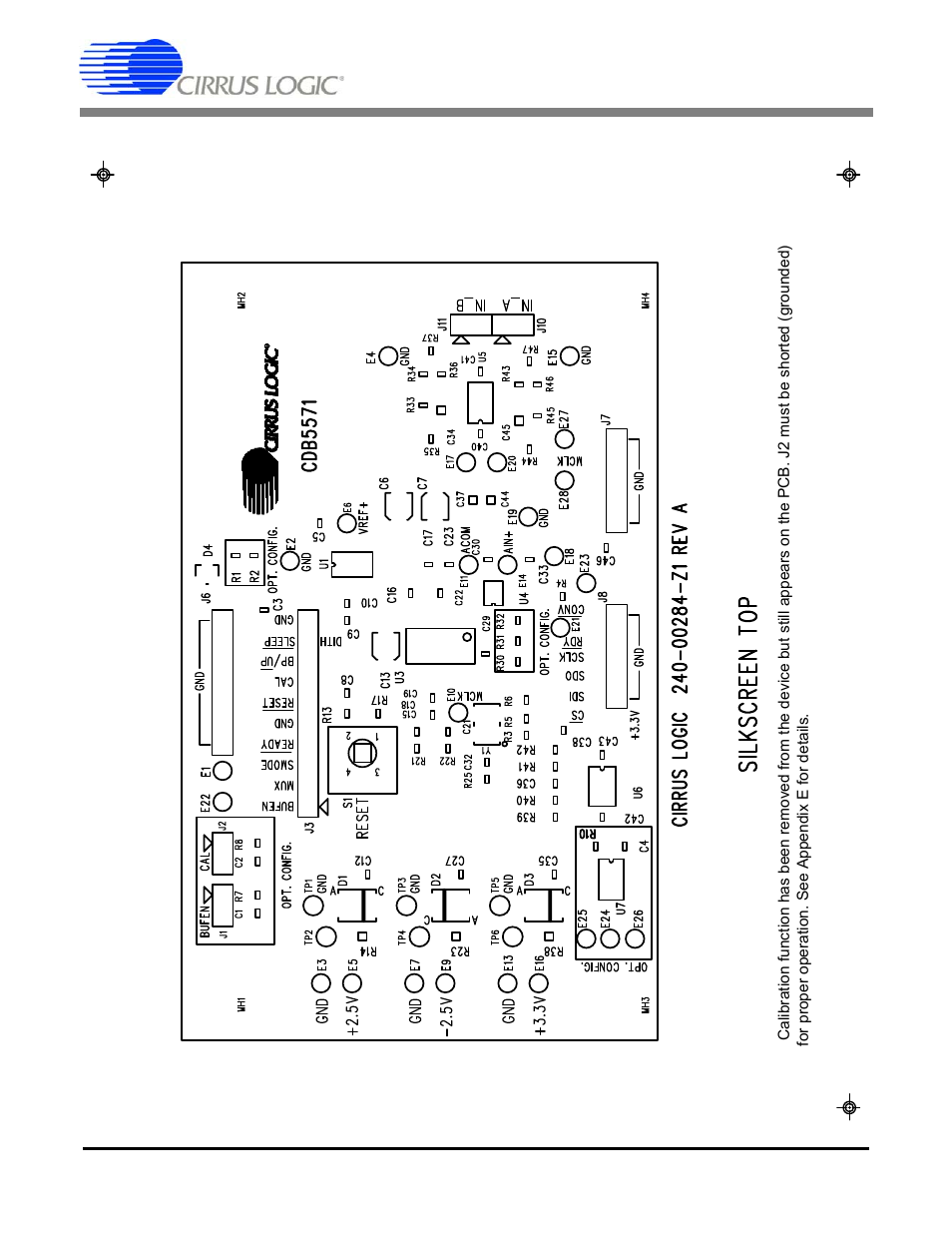 Appendix d. layer plots, Cdb5571 | Cirrus Logic CDB5571 User Manual | Page 16 / 26