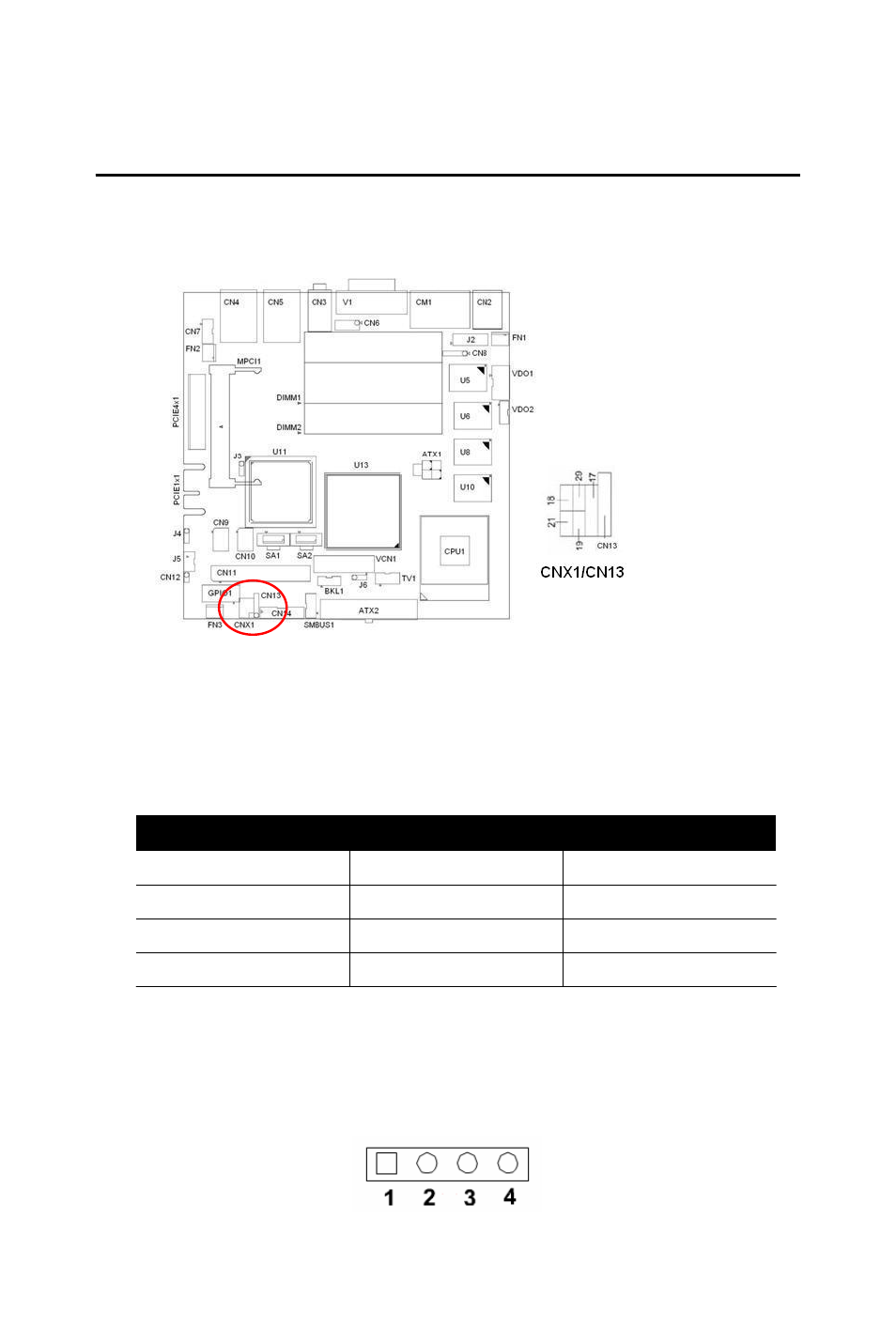 8 front panel connectors (cnx1/cn13), 1 power led and keyboard lock (cn13), 2 external speaker (cnx1-17) | Advantech DVMB-554E User Manual | Page 32 / 94