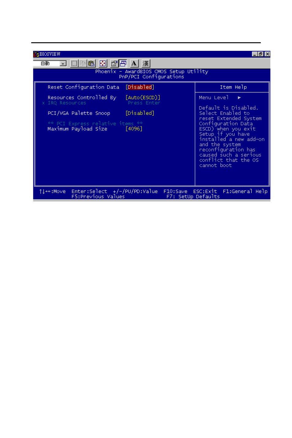 8 pnp/pci configurations | Advantech DVMB-554E User Manual | Page 60 / 94