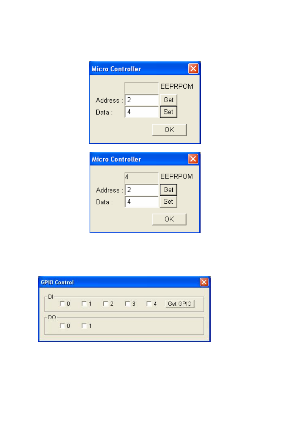 9 micro control 6.3.10 gpio control | Advantech DVMB-554E User Manual | Page 94 / 94