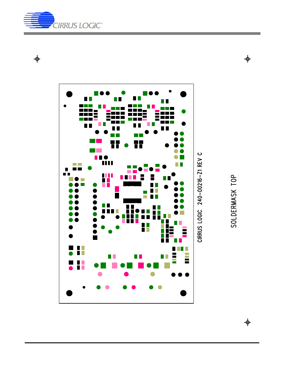 Figure 9. top solder mask, Cdb5560 | Cirrus Logic CDB5560 User Manual | Page 17 / 26