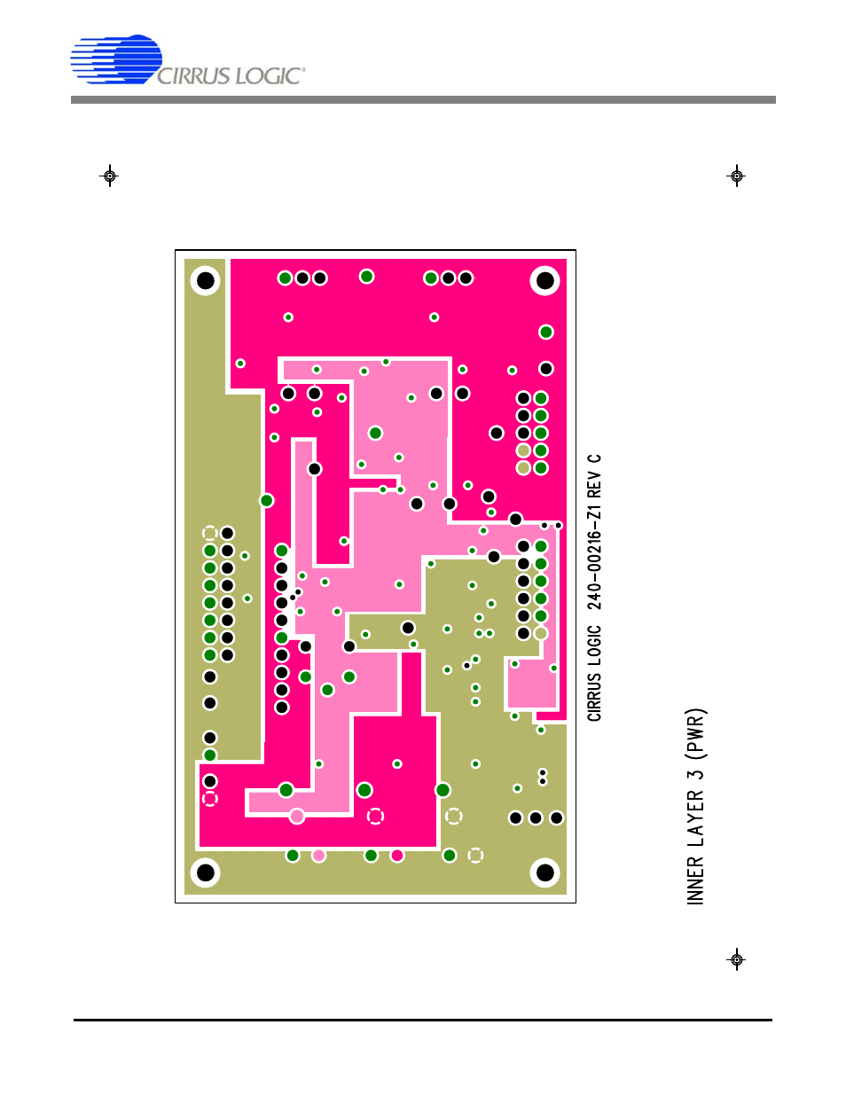 Figure 12. power plane, Cdb5560 | Cirrus Logic CDB5560 User Manual | Page 20 / 26