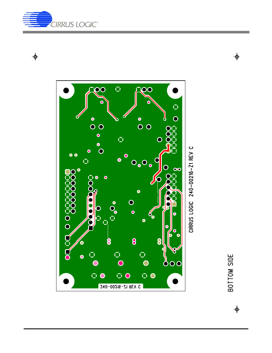Figure 16. bottom routing, Cdb5560 | Cirrus Logic CDB5560 User Manual | Page 24 / 26