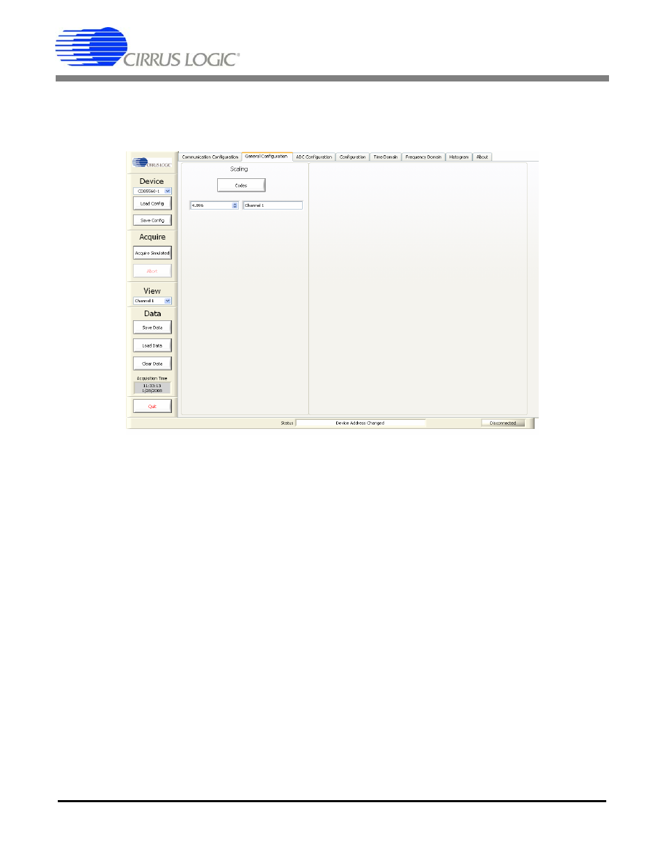 2 general configuration tab, Captureplus ii | Cirrus Logic CapturePlus II User Manual | Page 13 / 42