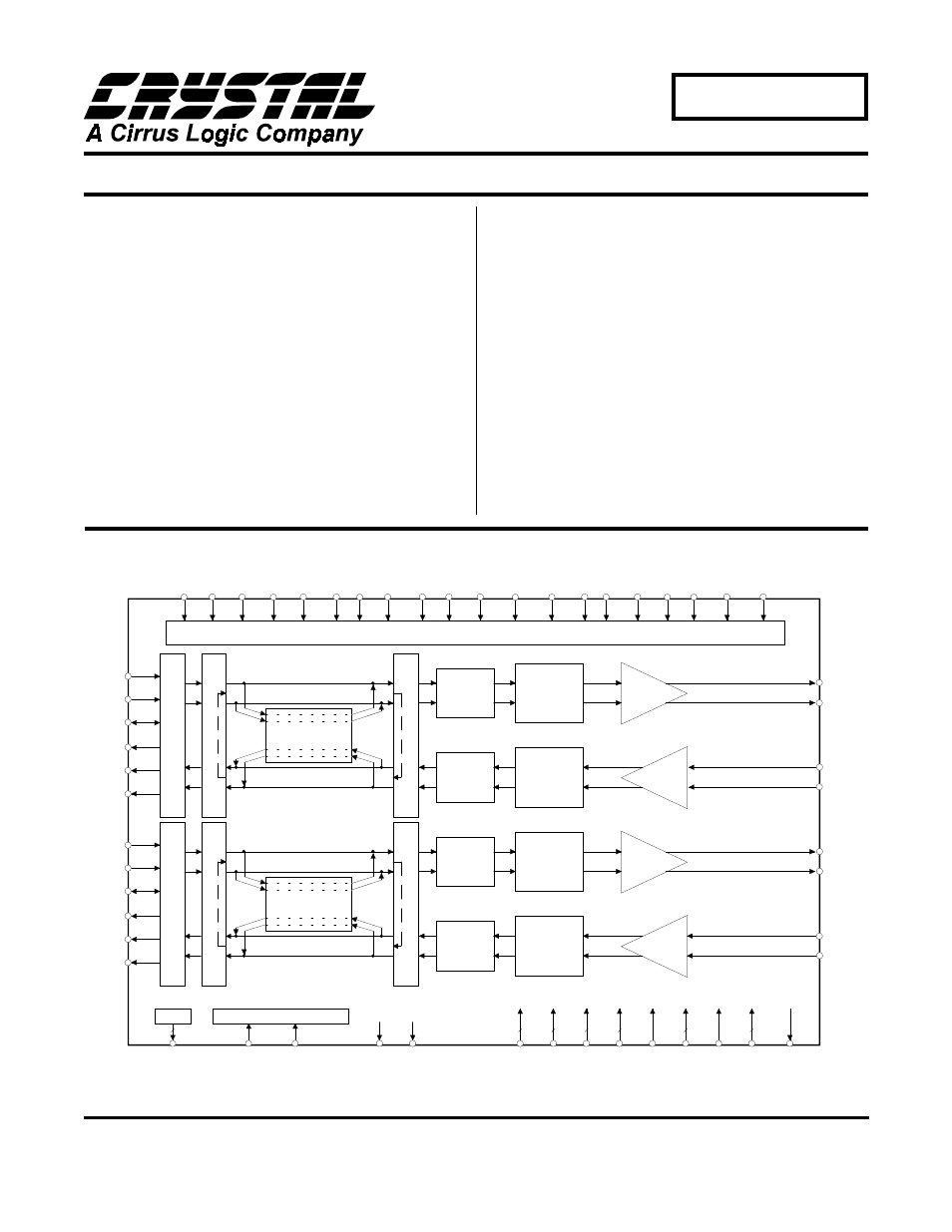 Cirrus Logic CS61583 User Manual | 44 pages
