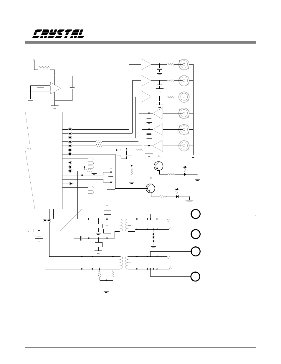 Figure 2. channel 2 circuitry | Cirrus Logic CS61583 User Manual | Page 40 / 44