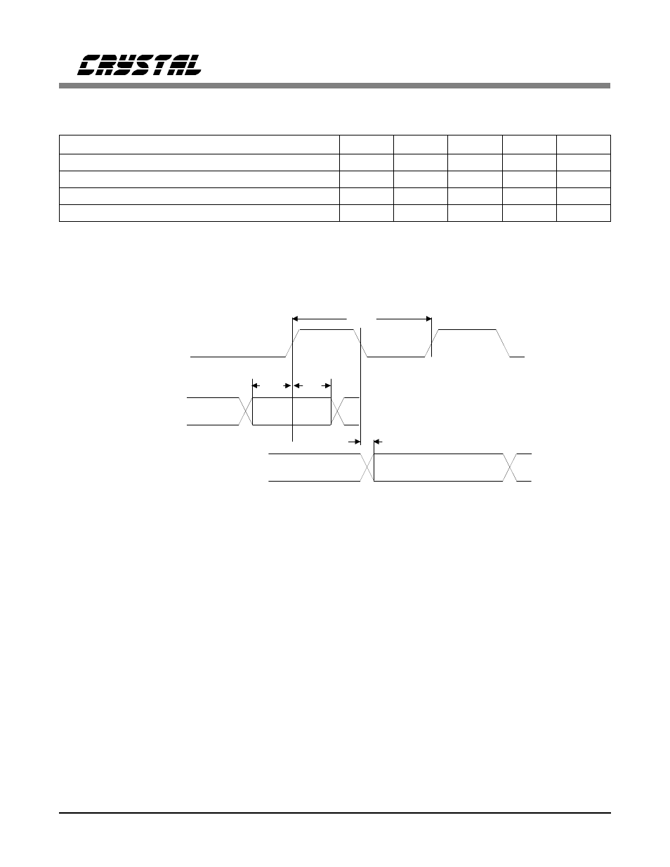 Switching characteristics - jtag | Cirrus Logic CS61583 User Manual | Page 8 / 44