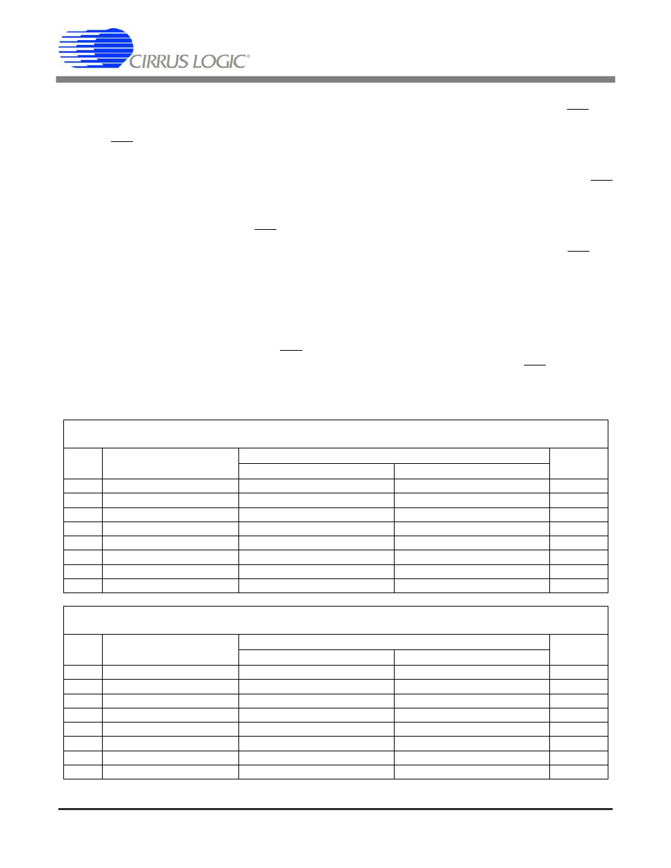2 mask registers, Table 6. mask registers, Ds261pp5 | Cirrus Logic CS61584A User Manual | Page 25 / 54