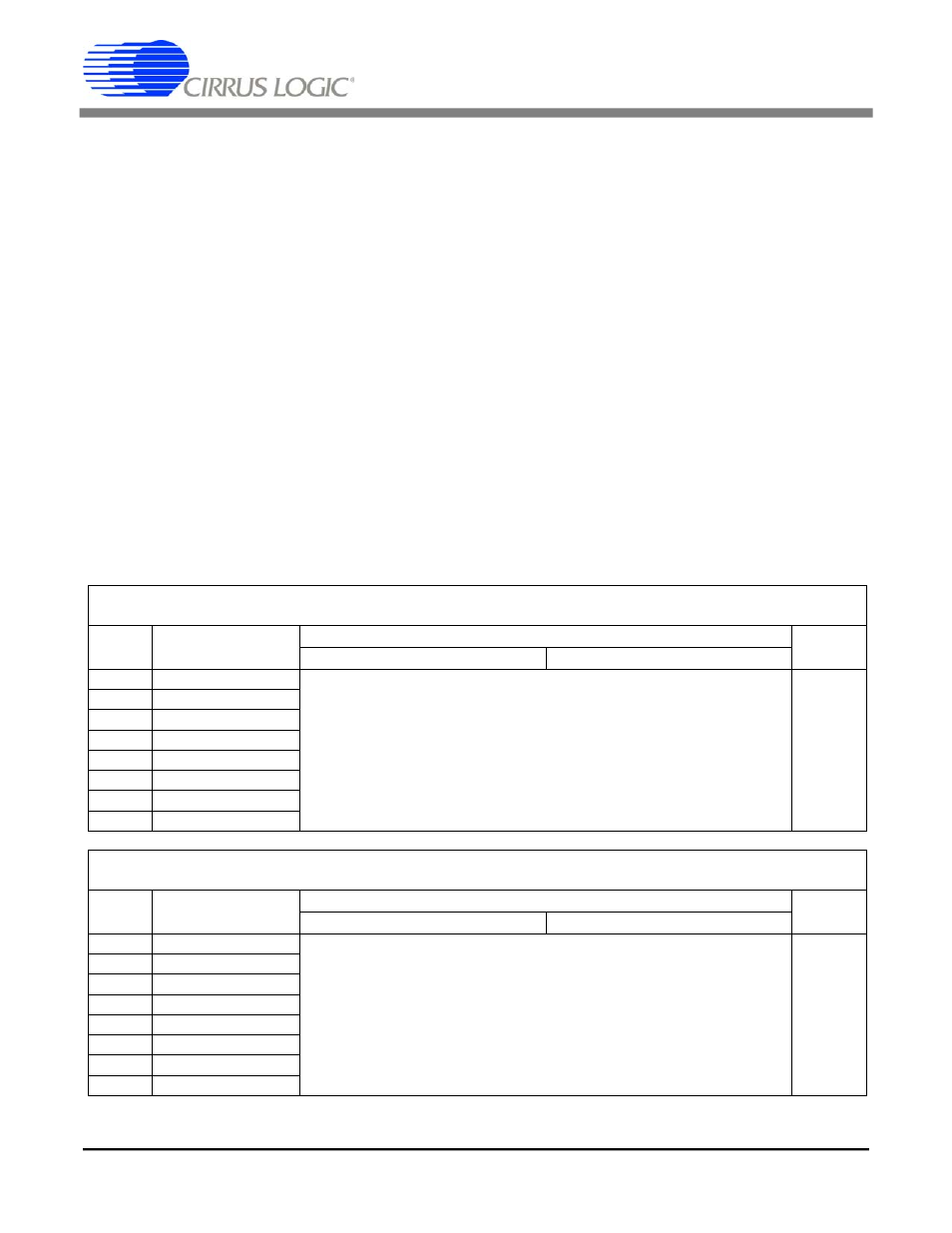 Table 9. arbitrary waveform registers, Ds261pp5 | Cirrus Logic CS61584A User Manual | Page 28 / 54