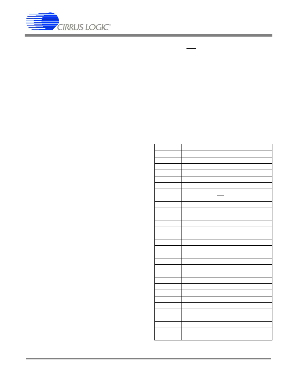 1 jtag data registers (dr), Table 10. boundary scan register, Ds261pp5 | Cirrus Logic CS61584A User Manual | Page 32 / 54