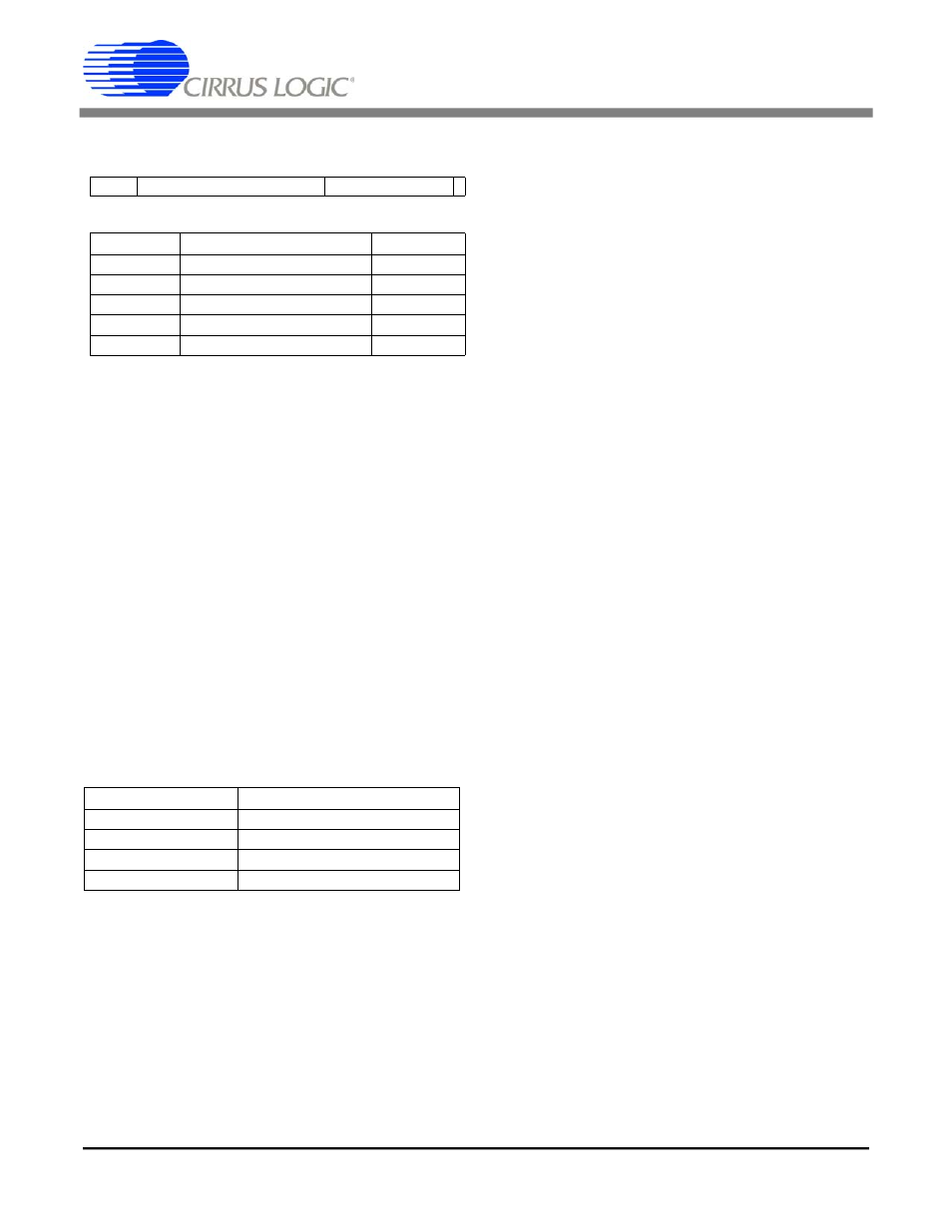 Table 11. device identification register, 2 jtag instructions and instruction register (ir), Tabl e 1 2 | 3 jtag tap controller, 4 test-logic-reset state, Table 11. device identifcation register table 12, Ds261pp5 | Cirrus Logic CS61584A User Manual | Page 33 / 54