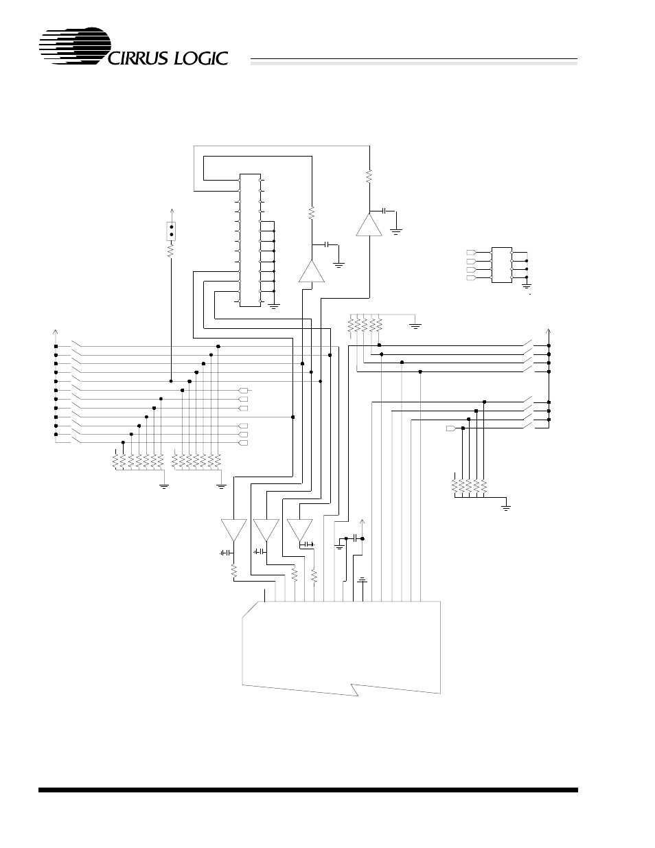 Figure 3. control circuitry, Dual line interface unit | Cirrus Logic CDB61584A User Manual | Page 8 / 12