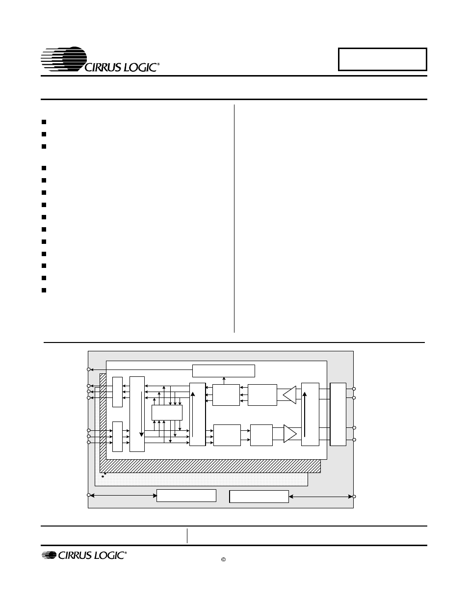 Cirrus Logic CS61880 User Manual | 70 pages