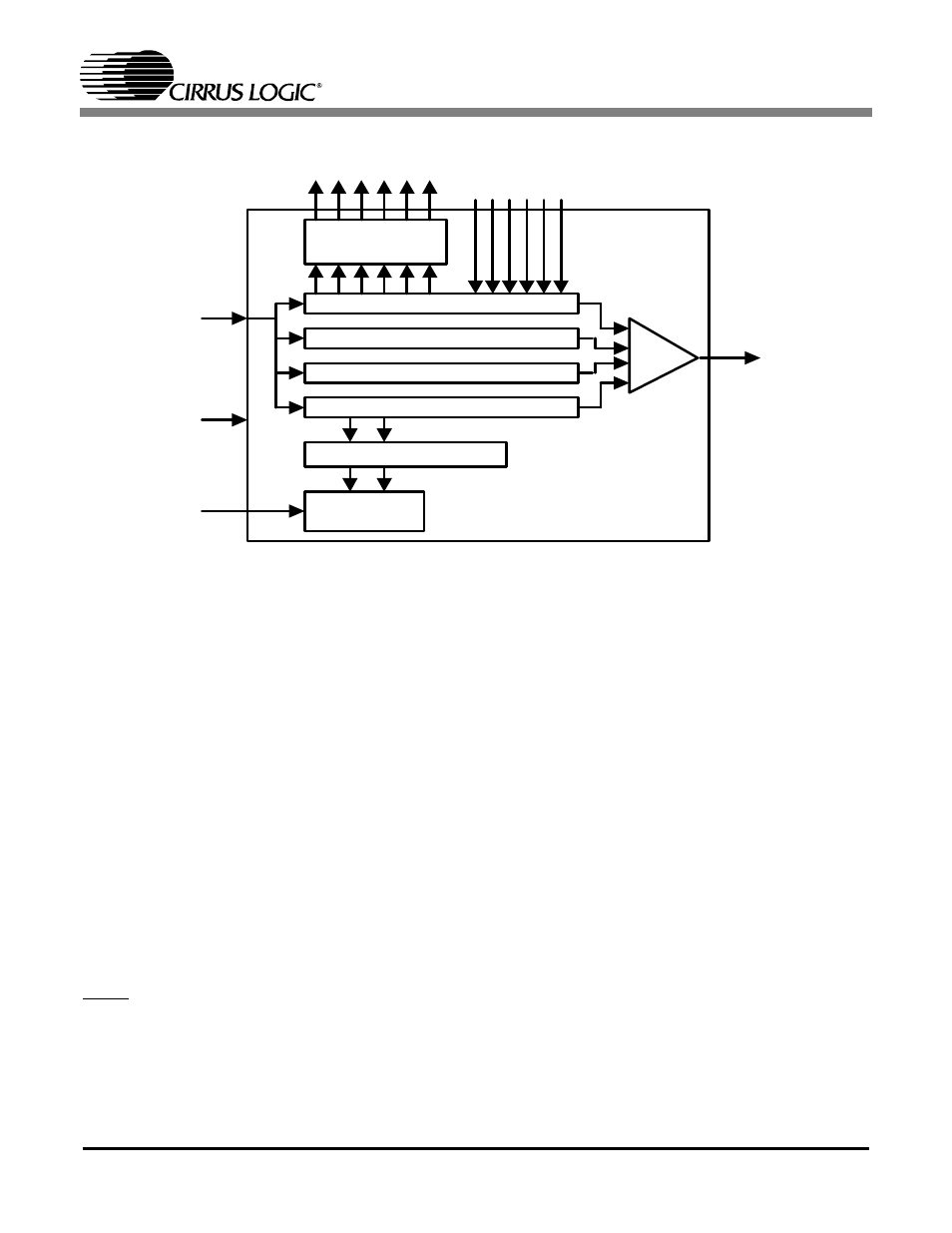 1 tap controller, 1 jtag reset, 2 test-logic-reset | 3 run-test-idle, 4 select-dr-scan, 5 capture-dr, 6 shift-dr, 7 exit1-dr, Figure 14. test access port architecture, Hown in | Cirrus Logic CS61880 User Manual | Page 44 / 70