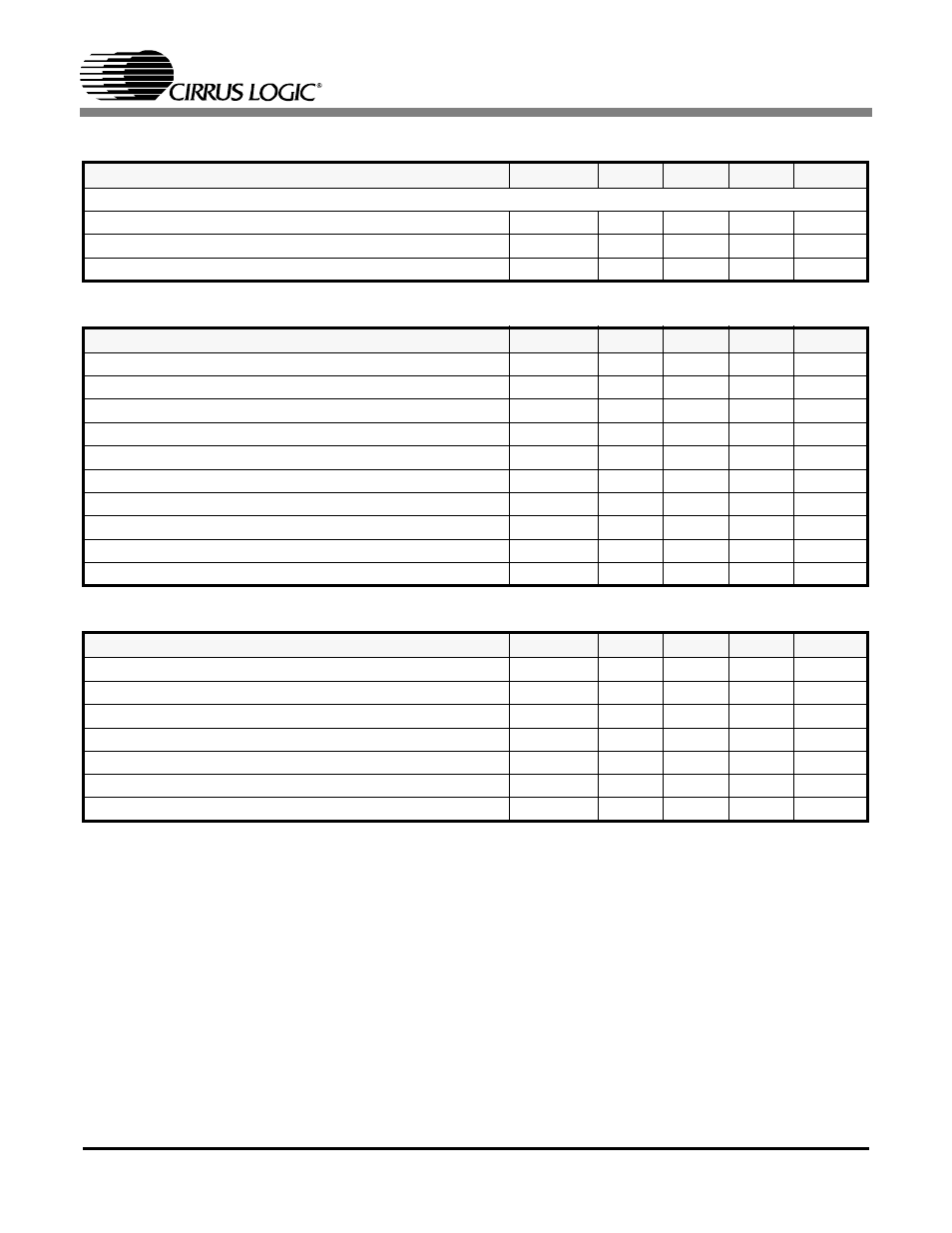 7 master clock switching characteristics, 8 transmit switching characteristics, 9 receive switching characteristics | Cirrus Logic CS61880 User Manual | Page 58 / 70
