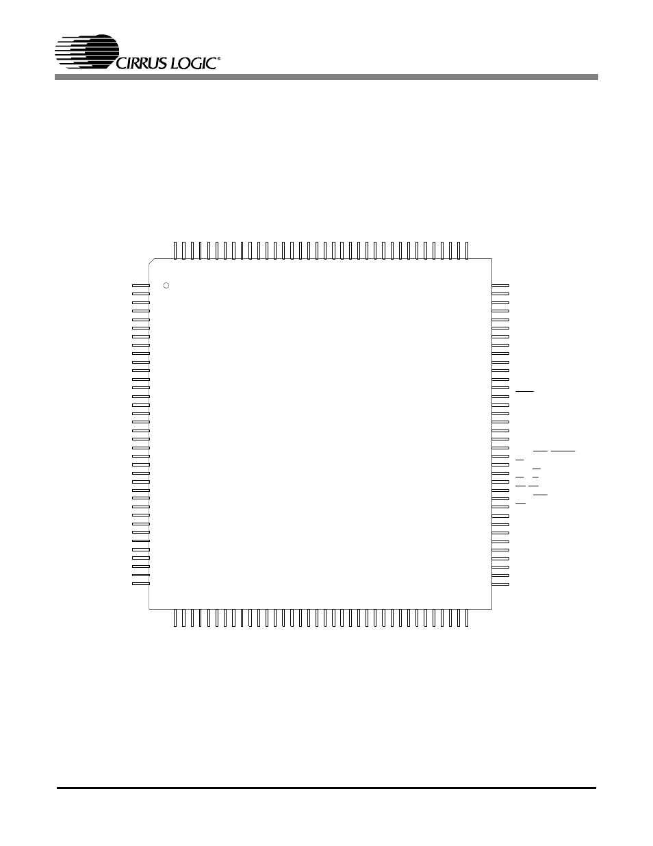 Pin out - 144-pin lqfp package, Figure 1. cs61880 144-pin lqfp package pin outs, Top view) | Cirrus Logic CS61880 User Manual | Page 7 / 70