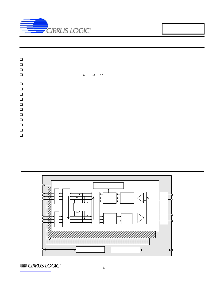 Cirrus Logic CS61884 User Manual | 72 pages