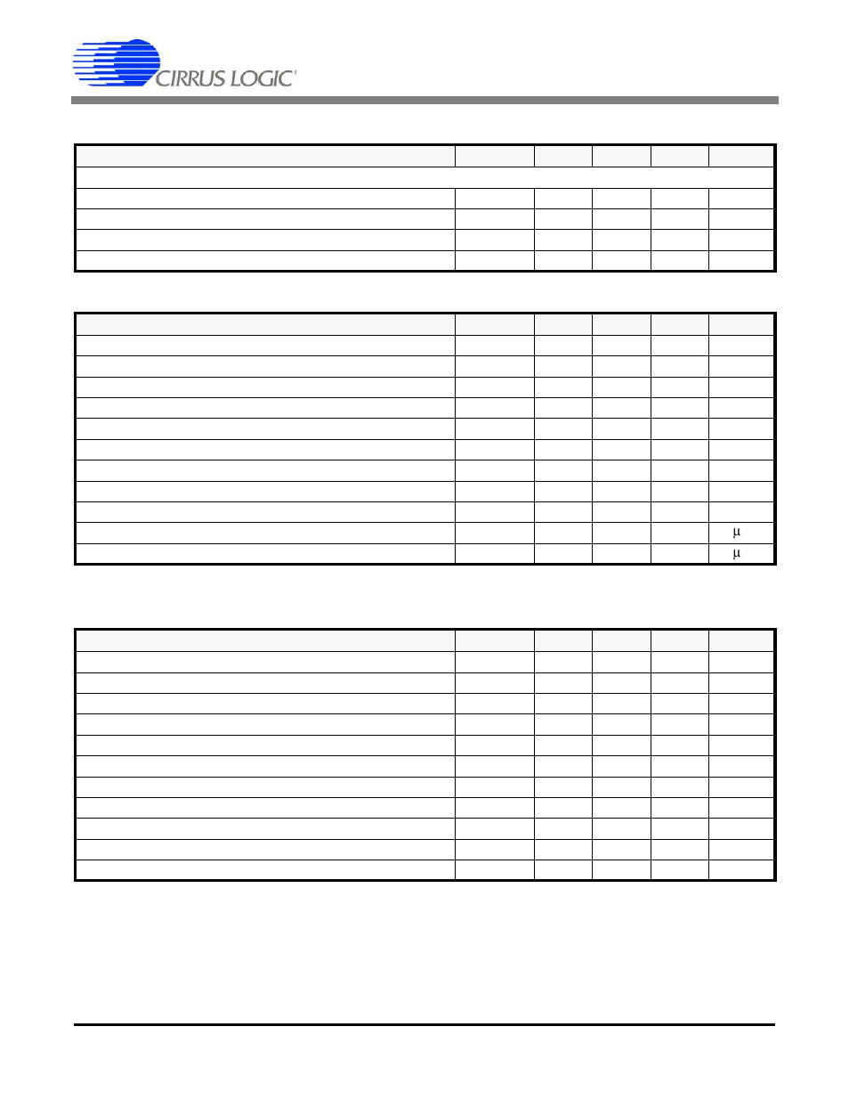 7 master clock switching characteristics, 8 transmit switching characteristics, 9 receive switching characteristics | Cirrus Logic CS61884 User Manual | Page 59 / 72
