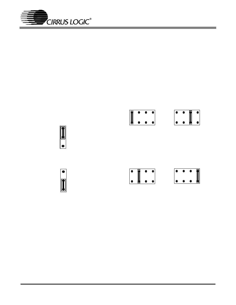 Board component descriptions, 1 power connections, 2 master clock selection | 1 power connections 2.2 master clock selection, Board component descriptions 2.1 power connections, Figure 2. on-board logic power selection, Figure 3. master clock selections | Cirrus Logic CDB61884 User Manual | Page 5 / 22