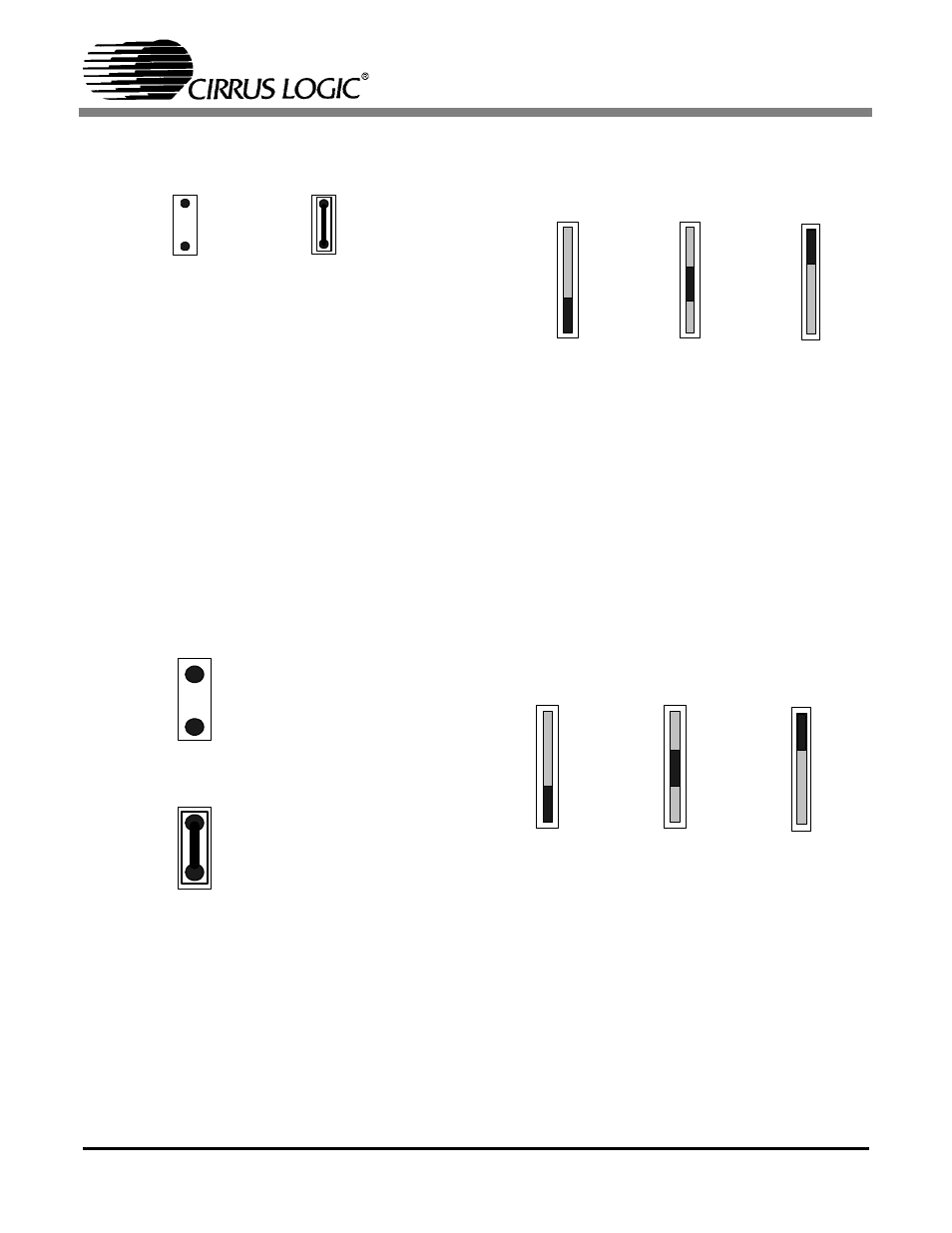 6 clock edge selection, 7 jitter attenuator selection, 8 loopback mode selection | 9 line length selection | Cirrus Logic CDB61884 User Manual | Page 7 / 22