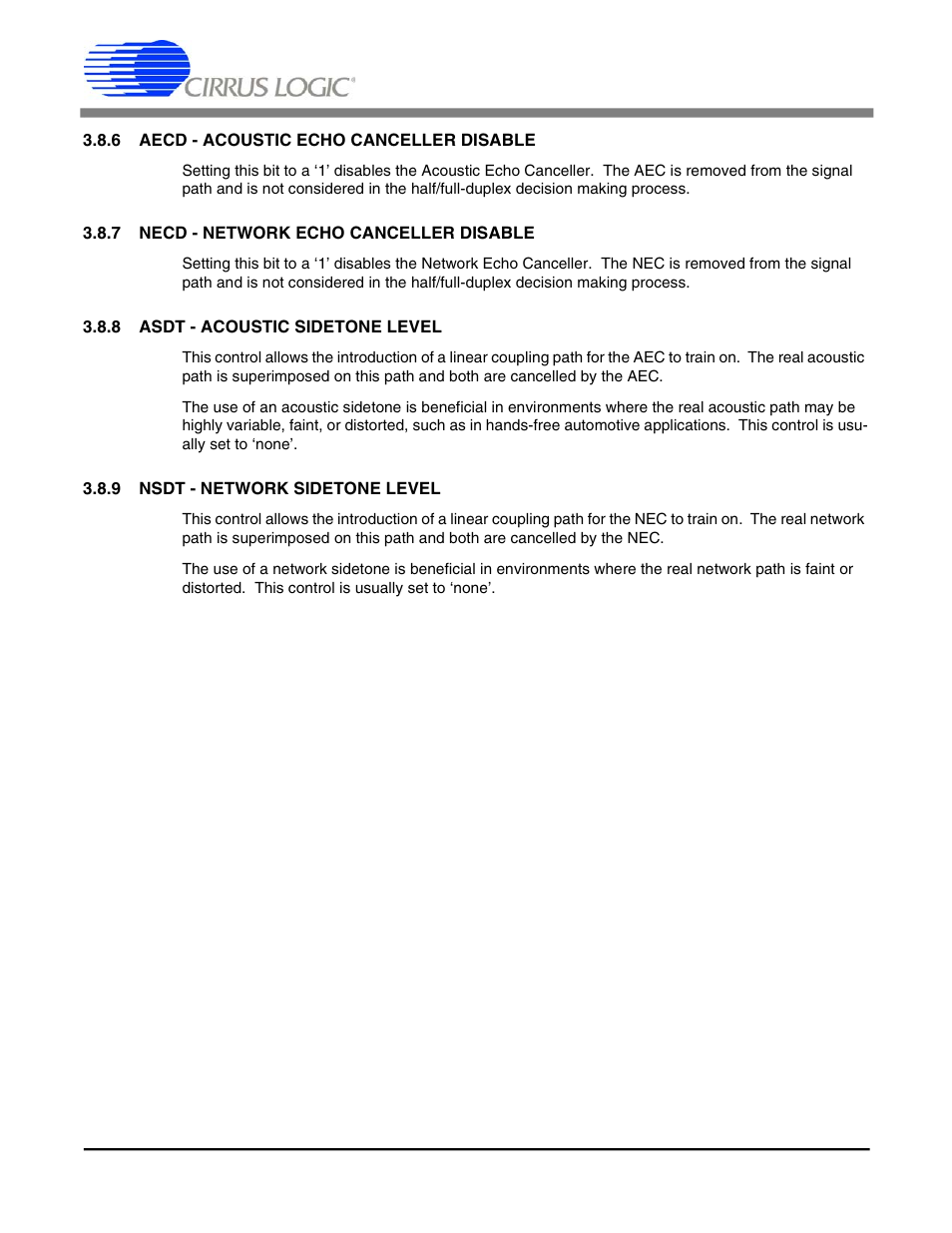 Cs6422 | Cirrus Logic CS6422 User Manual | Page 28 / 48