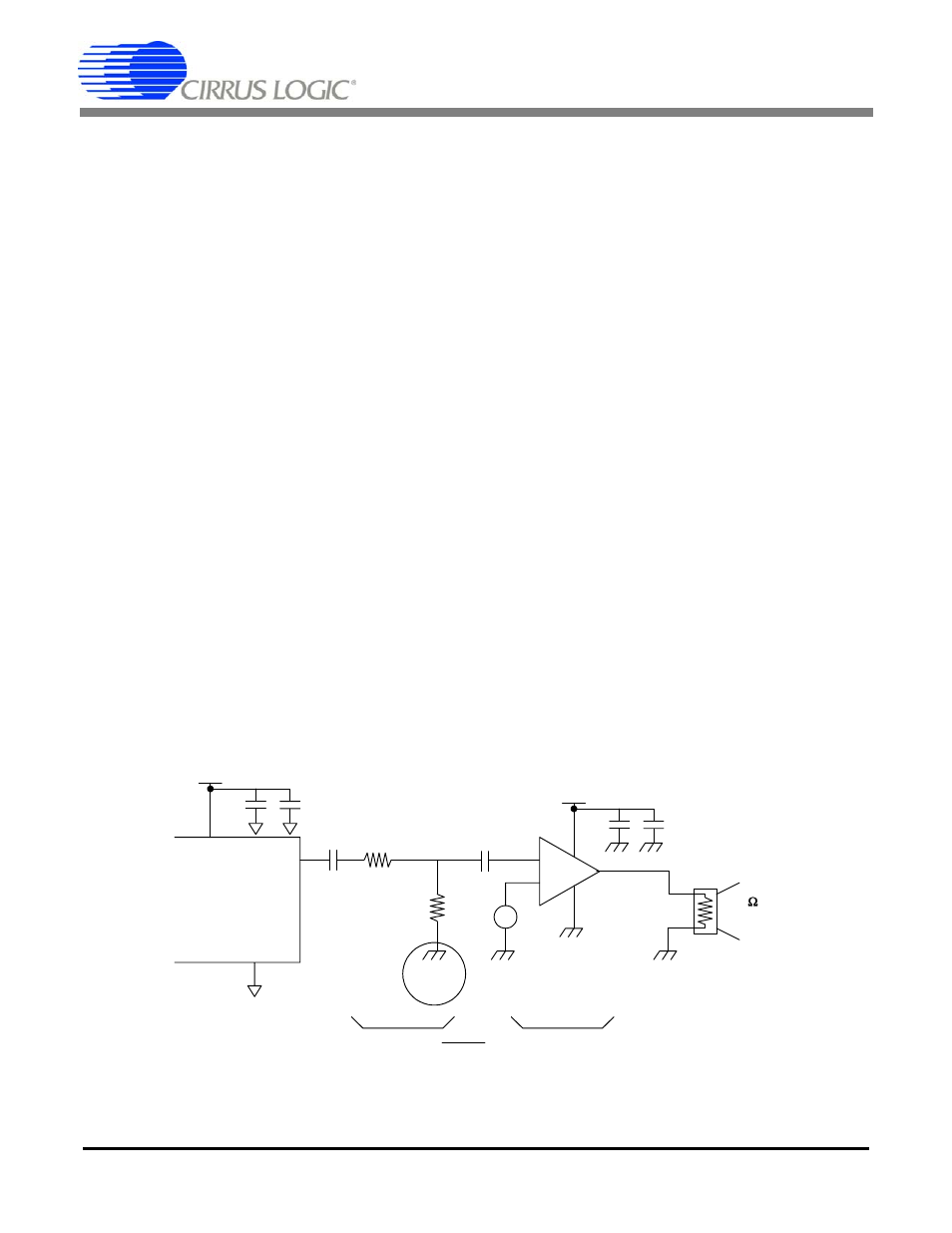 2 car-kit guidelines, Figure 19. speaker driver implementation, An168 | 1 +5va/agnd components, 2 +5vd/dgnd components | Cirrus Logic AN168 User Manual | Page 26 / 36