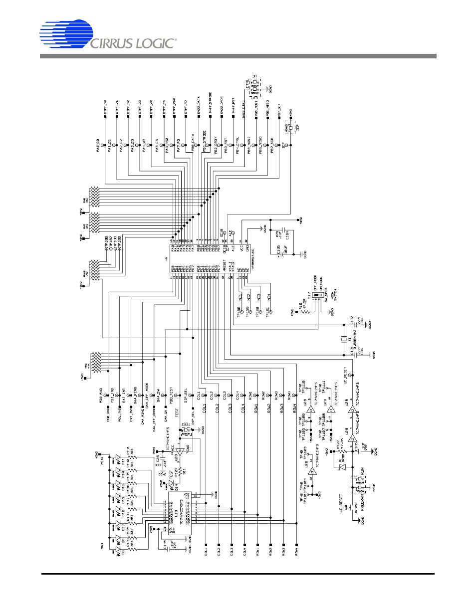 Figure 11. microcontroller, Cdb6422 | Cirrus Logic CDB6422 User Manual | Page 27 / 30