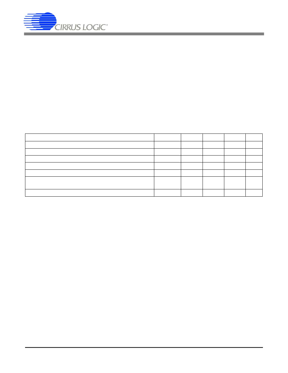 Cs8130, Power supply specifications | Cirrus Logic CS8130 User Manual | Page 2 / 4