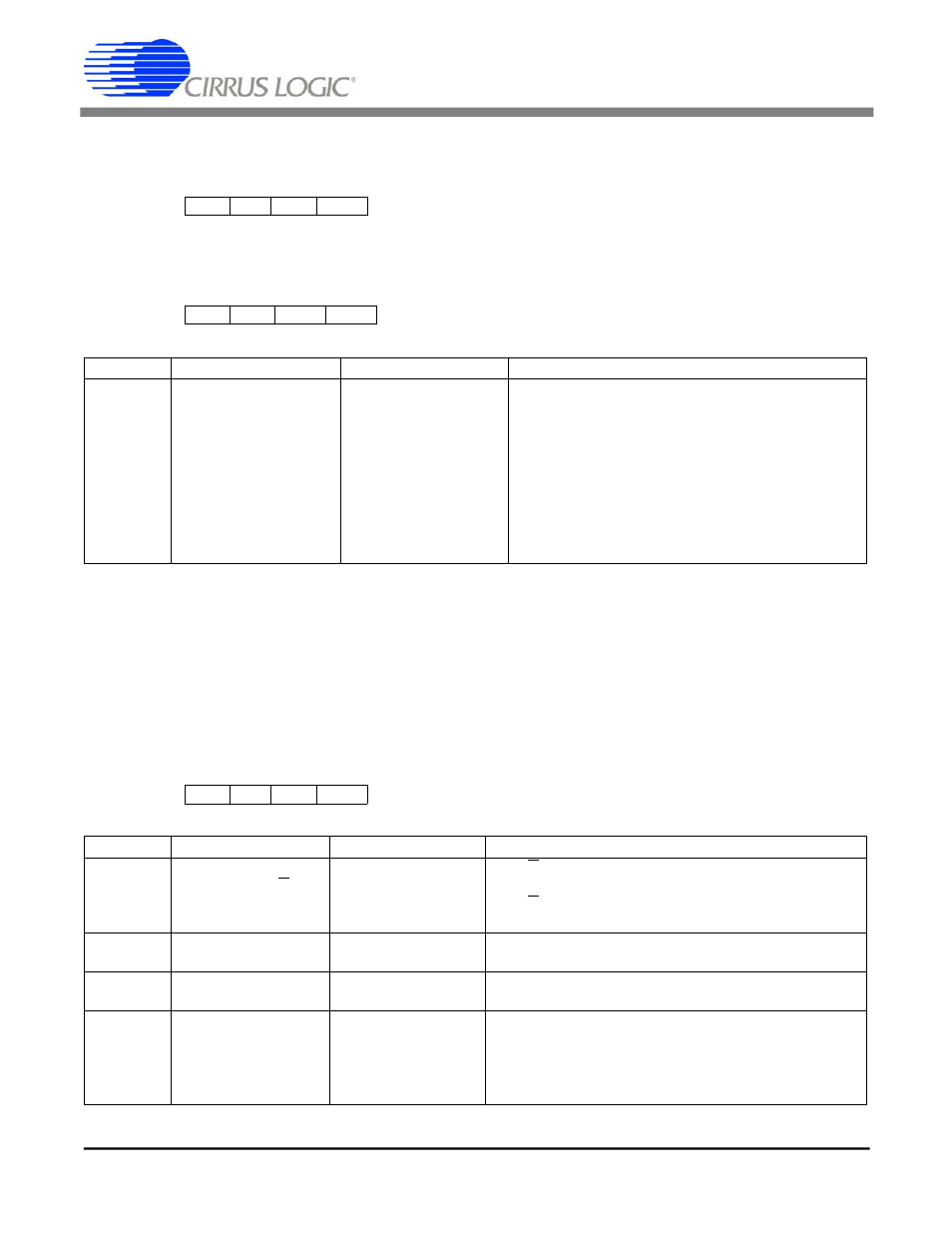 Cs8130, Register 21, control register #4 | Cirrus Logic CS8130 User Manual | Page 20 / 28