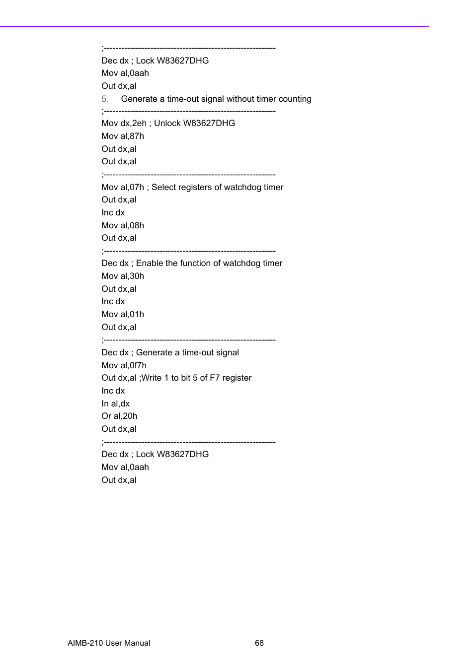 Advantech INTEL AIMB-210 User Manual | Page 80 / 96