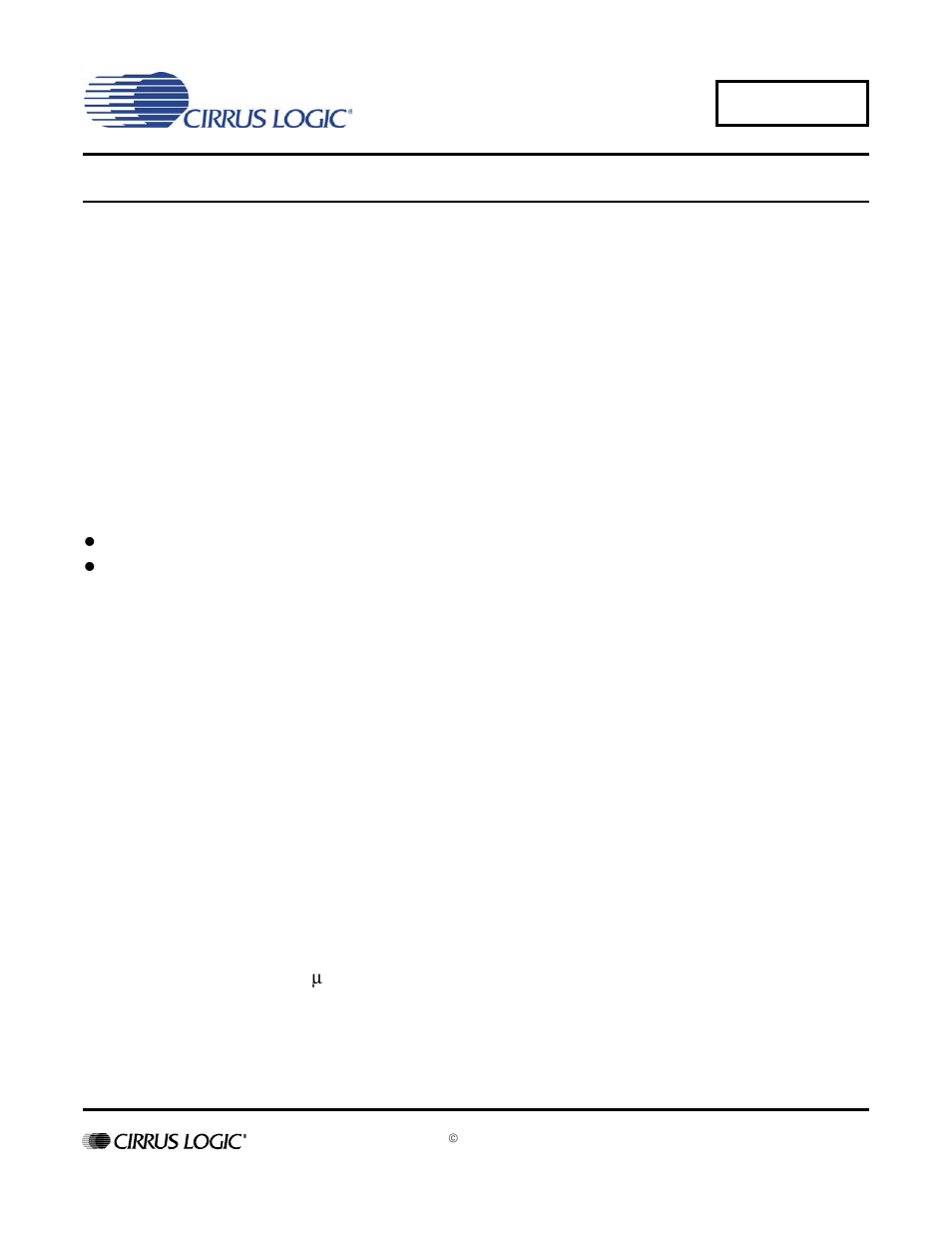 Cirrus Logic AN229 User Manual | 4 pages