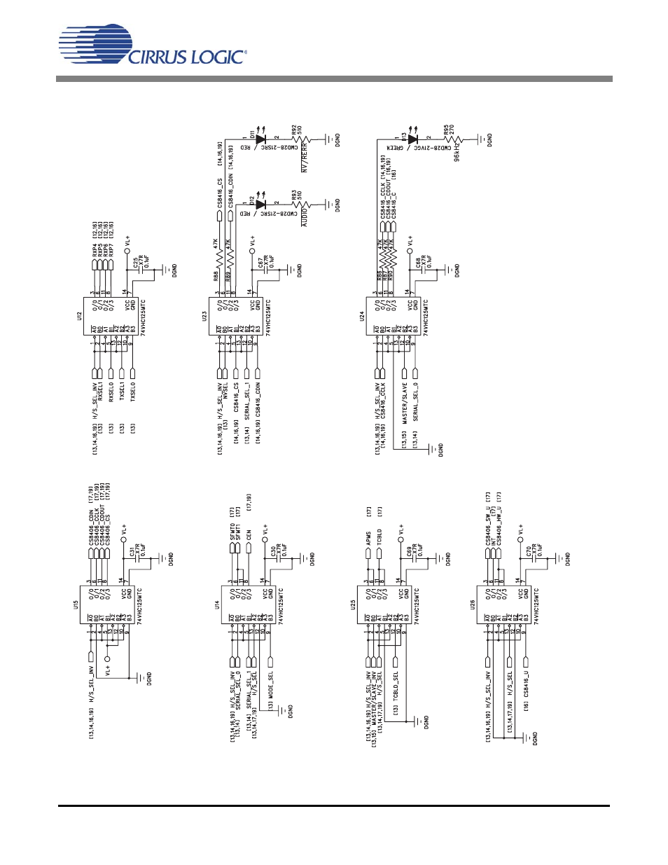 Figure 8. buffers, Cdb8416 | Cirrus Logic CDB8416 User Manual | Page 14 / 26